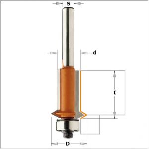 Flush and V-Groove Router Bits 753.001.11