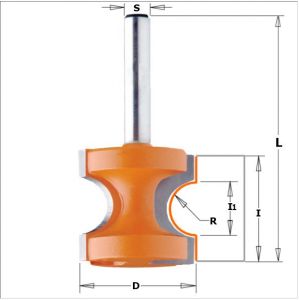  Bead &Bull Nose Router Bits 754.002.11