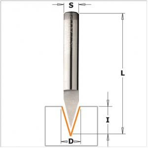 Laser Points Router Bits (35°) 758.002.11