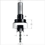 Drill bits with 90° countersink set 515.615.11A