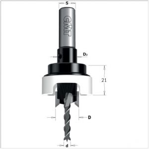 Drill bits with 90° countersink set 515.615.11A
