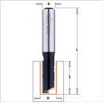 Straight router bits with insert knives 651.120.11