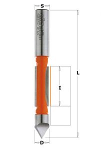 Panel pilot router bits with guide 916.080.11
