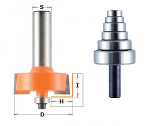 Rabbeting router bit sets 935.001.11