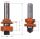 Rail and stile router bit sets 991.012.11