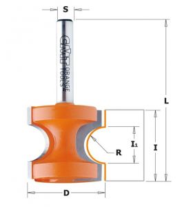 Bead & bull nose router bits 954.002.11