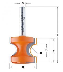 Bead & bull nose router bits 954.004.11