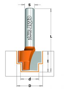 Stepped rebate router bits 965.121.11