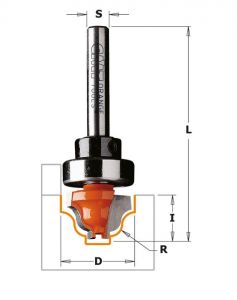 Classical bead router bits 965.303.11B