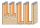 Frese a taglienti diritti per laminati con coltelli reversibili 652.141.11