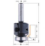 Roundover bits with insert knives 661.031.11