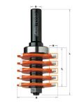 Frese per unioni a dente 900.616.11