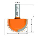 Round nose router bits 914.880.11