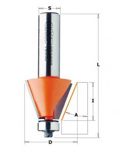 Chamfer router bits 957.501.11