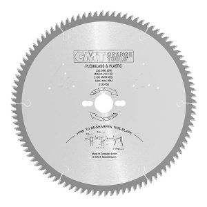 Industrial PVC & plexiglass circular saw blades 220.080.10M