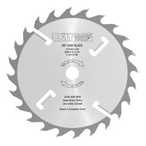 Industrial multi-rip circular saw blades with rakers 279.028.14M