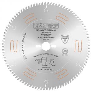 Industrial low noise & chrome coated circular saw blades with TCG grind 281.696.12M