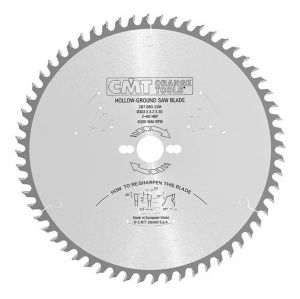 Industrial fine cut-off circular saw blades for two-sided melamine 287.034.06H