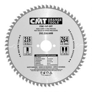 Fine cut-off circular saw blades, for portable machines 292.140.36H