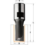 Straight cutters with threaded shank 170.060.11