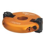 Adjustable chamfer cutter heads with positive stop 694.018.35
