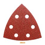 93mm Aluminium-Oxide Delta Sandpaper for Wood, perforated OMA30060-X10