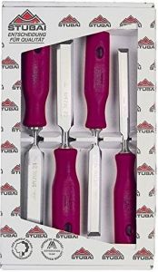 STUBAI 4 pieces wood chisel 355104 sets