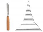 550104 1 SHARPENED GOUGE with HANDLE mod.2