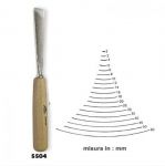 550410 1 SHARPENED GOUGE with HANDLE mod. 4
