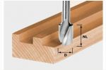 Frese elicoidale per scanalature HW Spi S8 D10/30