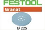 Sanding discs STF D225/8 P220 GR/25 Granat