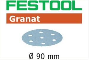 Sanding discs STF D90/6 P80 GR/50 Granat