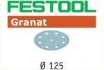 Disco abrasivo STF D125/8 P80 GR/10 Granat