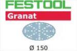 Sanding discs STF D150/48 P220 GR/100 Granat