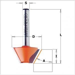 Chamfer router bits 703.240.11