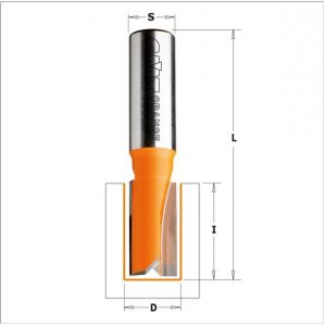 Straight router bits, short series 711.090.11