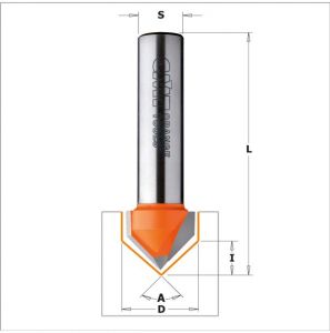 V-Grooving router bits (90°) 715.095.11