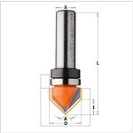 V-Grooving router bits (90°) 715.190.11B