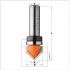 V-Grooving router bits (90°) 715.190.11B